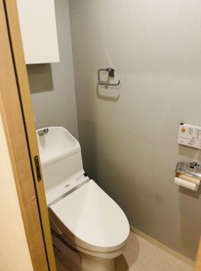 朝日上野マンションのトイレ|シンプルで使いやすいトイレです