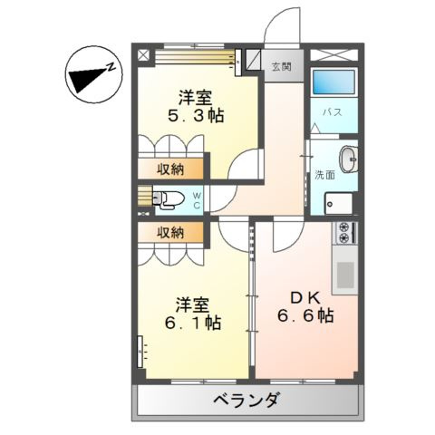 ファンファンの間取り