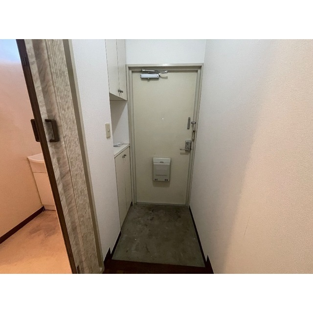 カンケン東新井マンションの玄関|きれいな玄関です