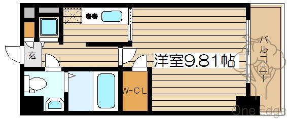 エスリード福島リバーフロントの間取り