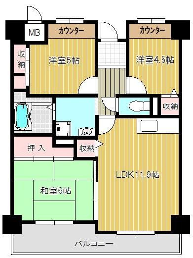 ラ・ピエール城東の間取り|図面・画像と現況が相違する時は現況を優先させていただきます。