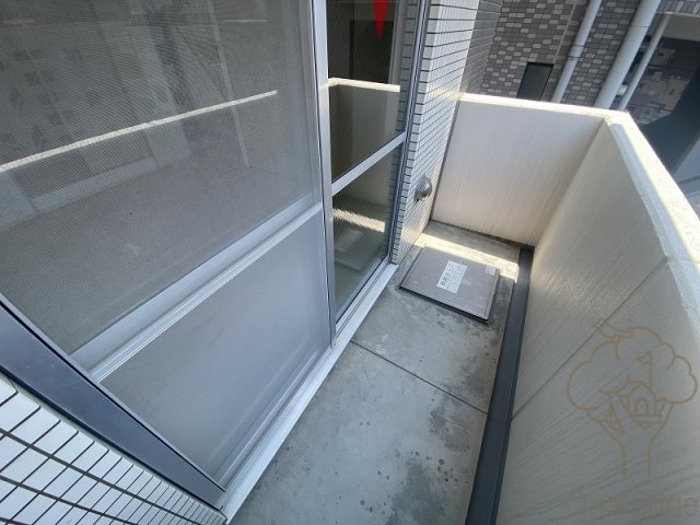 willDo南森町のバルコニー