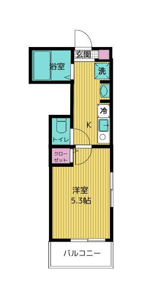 カルムプレイス東小岩の間取り