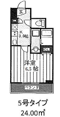 ACTY天満橋の間取り