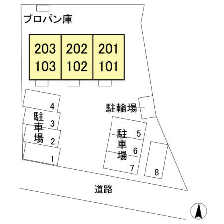【区画図】 | アビターレ狸塚