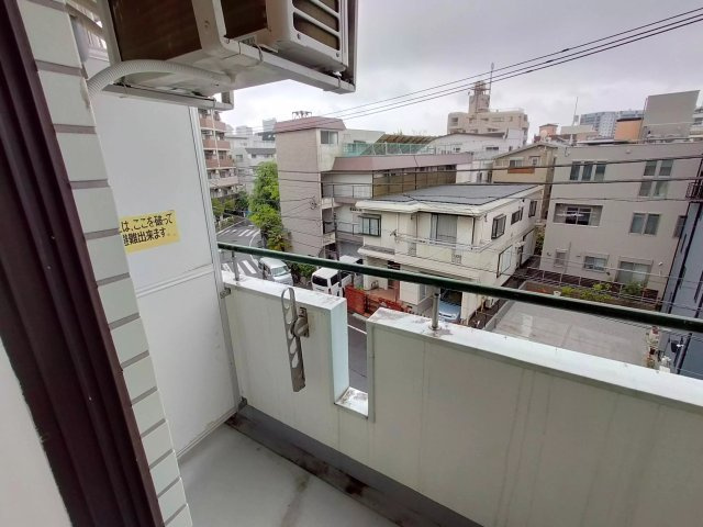 AP86 ラ・レジダンス・ド・グランドゥール404（新板橋）のバルコニー|



