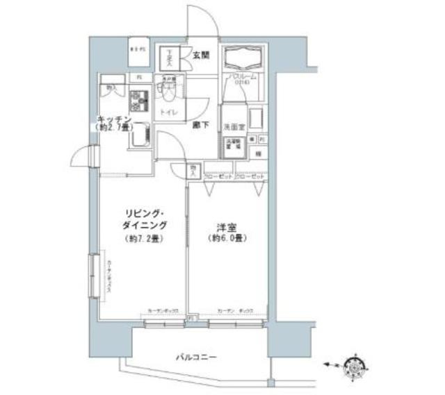 パークキューブ板橋本町の間取り