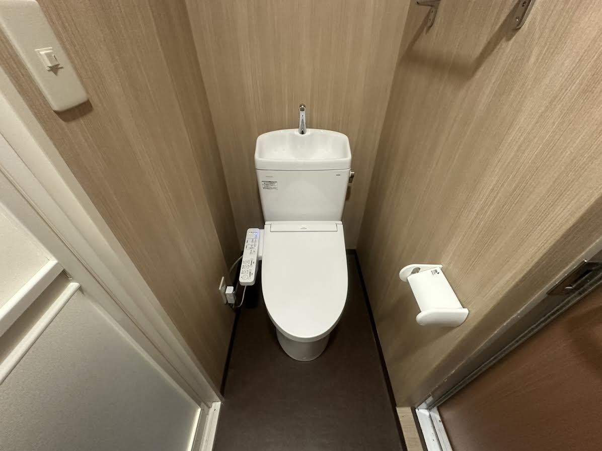 コーポステーションサイドコシべの洗面所
