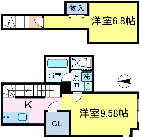 ローズテラス新小岩の間取り