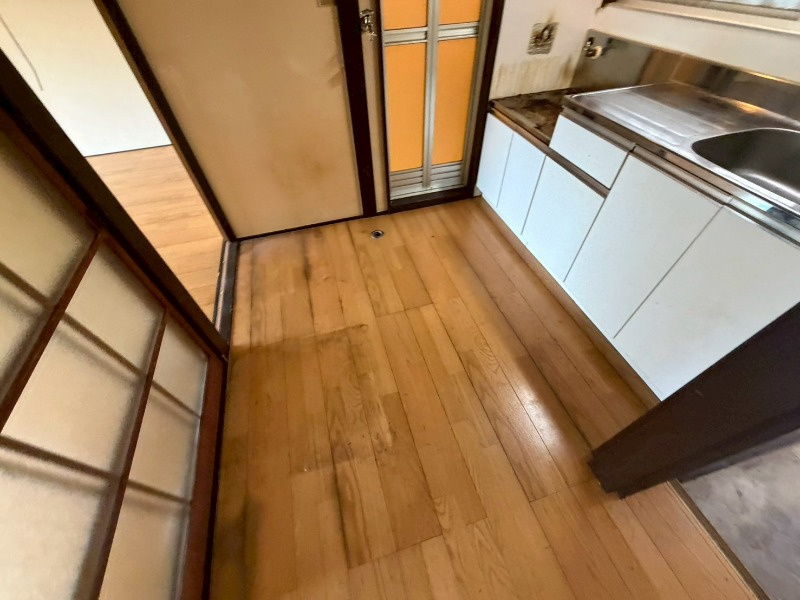 志木市中宗岡３丁目のアパートのキッチン