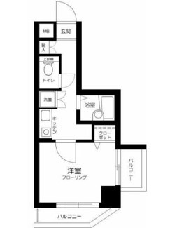 【間取り】 | シンシア蒲田セカンドステージ | 間取りです。