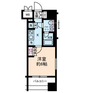 【間取り】 | Ｒｉｓｉｎｇ　Ｐｌａｃｅ川崎 | 間取りです。