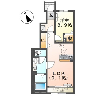 【間取り】 | フェイジョアＤ（仮）