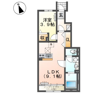 【間取り】 | フェイジョアＤ（仮）
