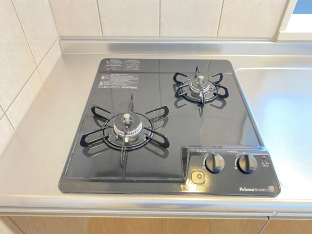 サンシャインヒルのキッチン|ガスコンロ