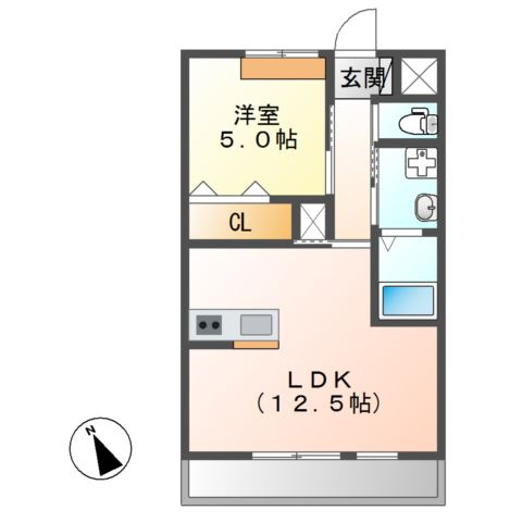 エスカーザの間取り