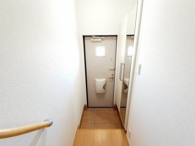 パルレジデンス壱番割の玄関