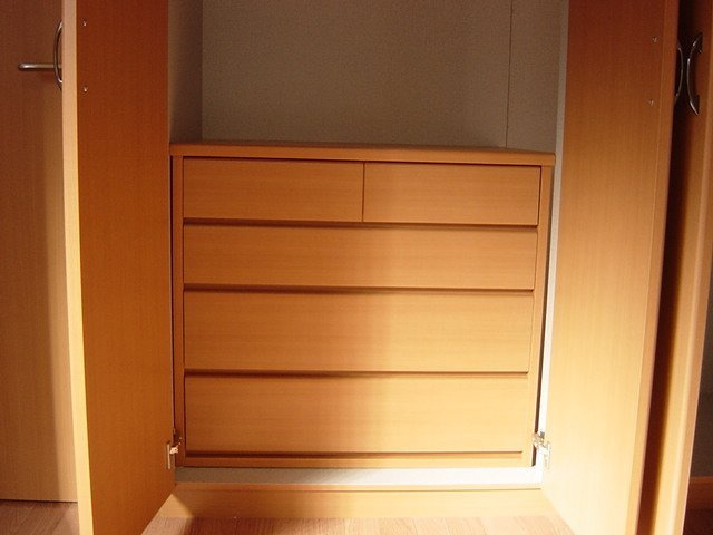 アメニティハイツＫの収納|収納タンス