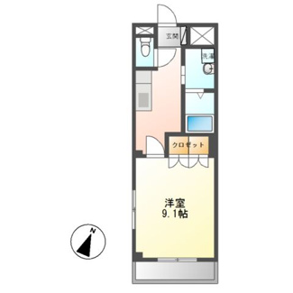【間取り】 | アメニティハイツＫ