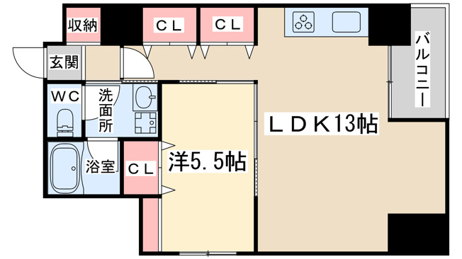 【間取り】 | K-CRAFT UMEDA161