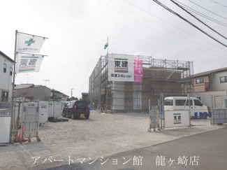 【外観】 | （仮）土浦市乙戸新築アパート | 建築中