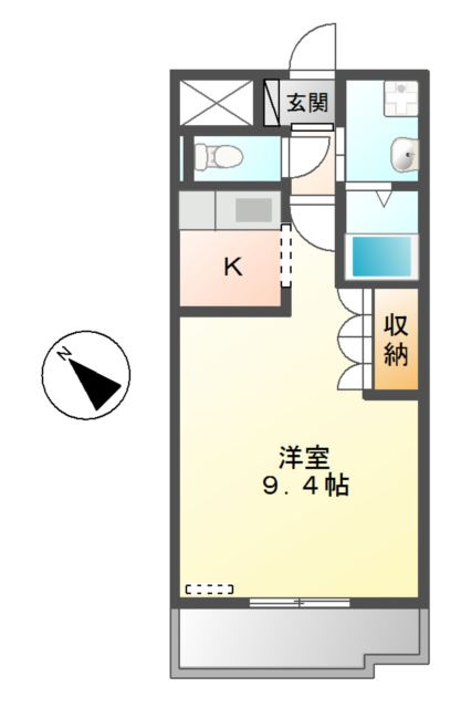 GRYFFINDORⅡ（グリフィンドール）の間取り