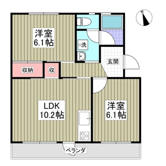 【間取り】 | サンシャイン新真鍋
