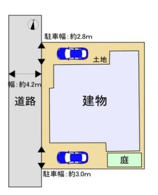 蓮田市西新宿　中古一戸建ての区画図|1号棟
