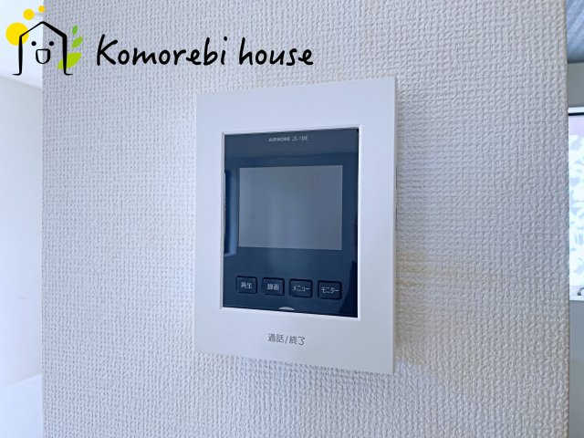 比企郡川島町中山　中古戸建の防犯設備|モニター付インターホンです