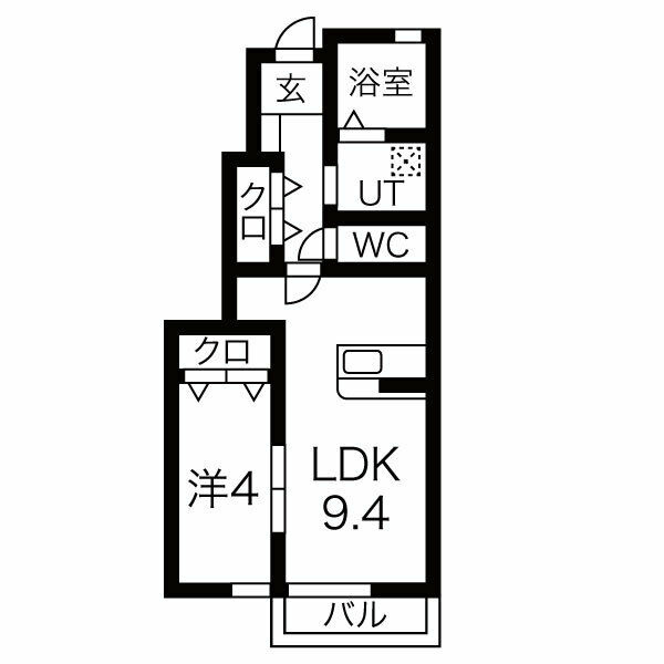 ロジェコンフォールの間取り