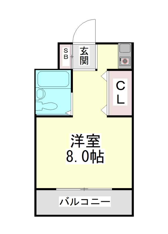 ルーブル西灘の間取り