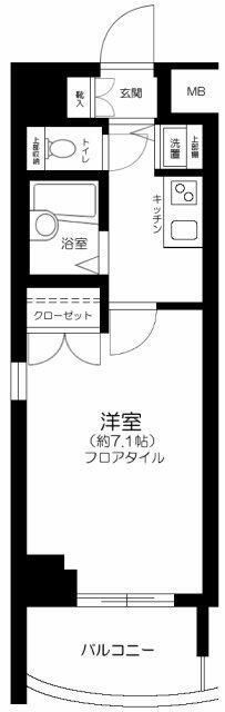 ベルファース志村坂上アリコルージュの間取り