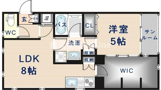 【間取り】 | アパートメント玉串東