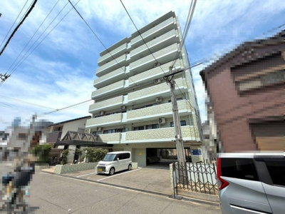 【外観】 | グラン・ドムール美章園 | 【エレベーター】荷物が多い日も楽々にお部屋に持っていけますね！【エレベーター】荷物が多い日も楽々にお部屋に持っていけますね！