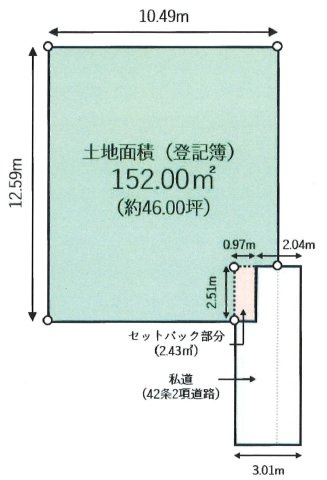 あきる野市二宮　古家付き土地