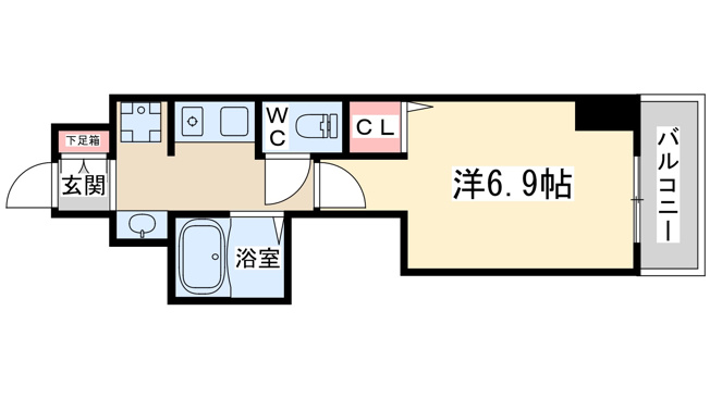 【間取り】 | プロシード大阪梅田POTION