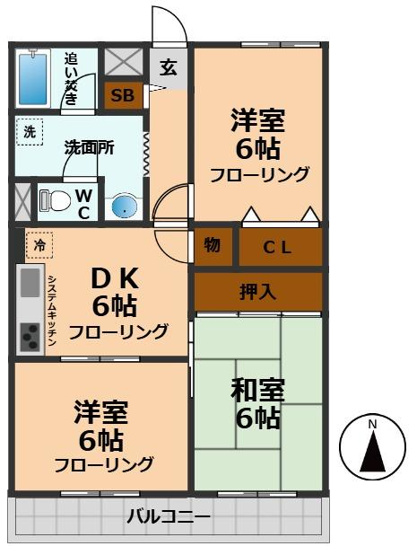 【間取り】 | アゼリア水久保