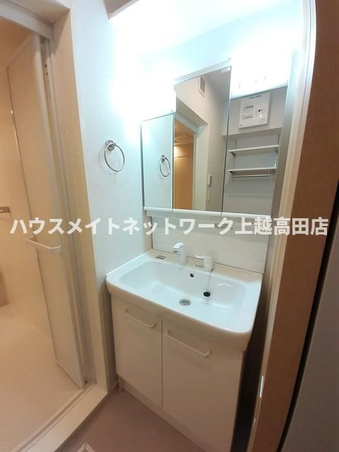 グランメゾンＳＳ１の洗面所|洗髪洗面化粧台
