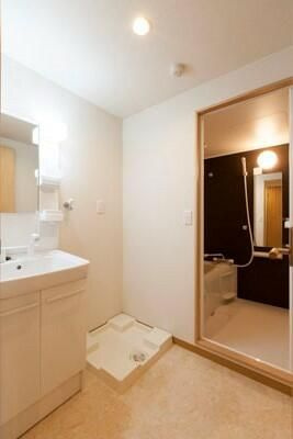 リベルテ堺屋の洗面所