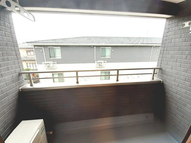 フラン・ファインⅡのバルコニー