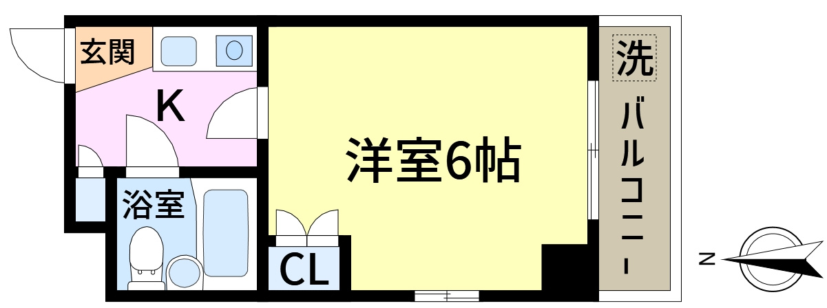 NIKOハイム新小岩Ⅲの間取り