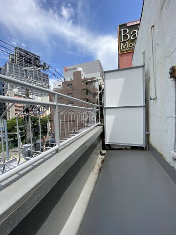 南松竹マンションのバルコニー|南松竹マンション 　バルコニー