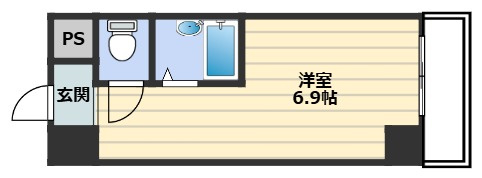 アンサンブル梅田の間取り