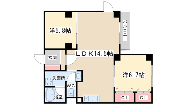 【間取り】 | カサビアンカ
