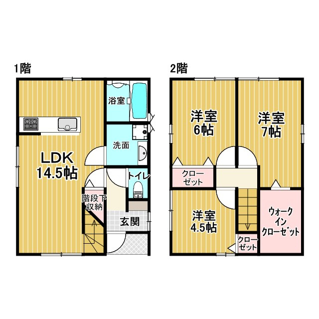 ココテラス新代の間取り