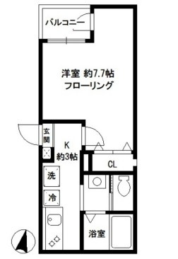 アミル中十条の間取り