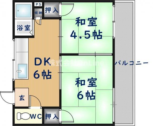 【間取り】 | 東町コーポ