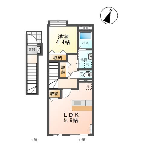 メゾンＨＡＬ（メゾンハル）の間取り
