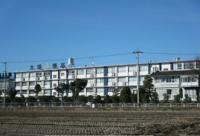 サンライズの周辺|県立大垣商業高校まで1100m