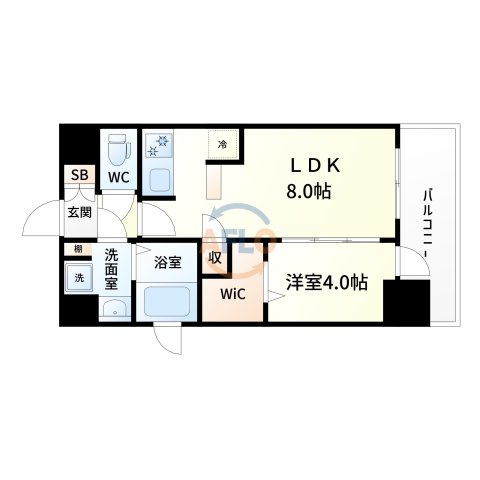 プランドール新北野の間取り|プランドール新北野　間取り